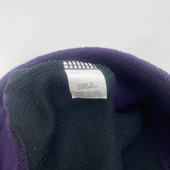 VTG Bula Kansas State Wildcats Beanie Hat Cap Black Purple Embroidered Made USA - Picture 10 of 11